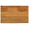 vidaXL lauaplaat, naturaalse servaga, 60x40x3,8 cm, mangopuit