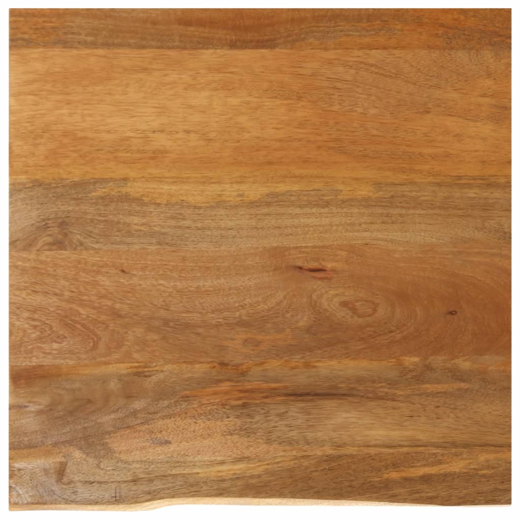 vidaXL Stolní deska živá hrana 80 x 80 x 3,8 cm masivní mangovník