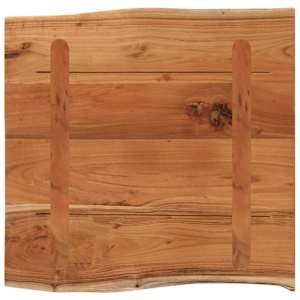 Stolní deska 40x40x2,5 cm obdélníková masivní akácie živá hrana - obrázek 4