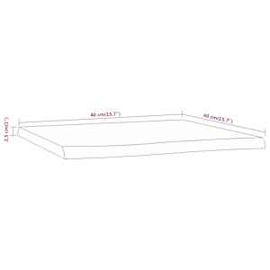 Stolní deska 40x40x2,5 cm obdélníková masivní akácie živá hrana - obrázek 9