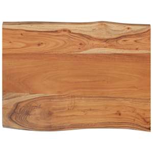 Stolní deska 50x40x2,5 cm obdélníková masivní akácie živá hrana - obrázek 3