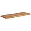 vidaXL lauaplaat 90x40x2,5 cm ristk&uuml;lik akaatsia naturaalne serv