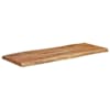 vidaXL lauaplaat 100x40x2,5 cm ristk&uuml;lik akaatsia naturaalne serv