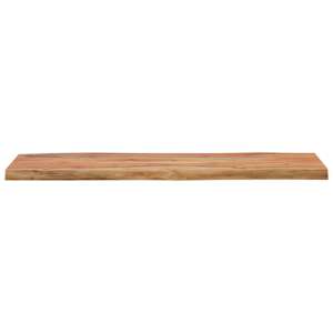 Stolní deska 100x40x2,5 cm obdélník masivní akácie živá hrana - obrázek 5