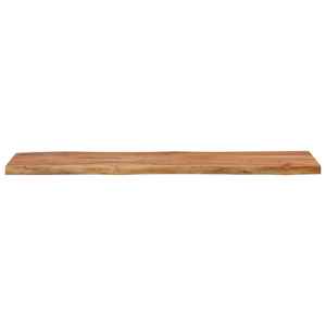 Stolní deska 110x40x2,5 cm obdélník masivní akácie živá hrana - obrázek 5