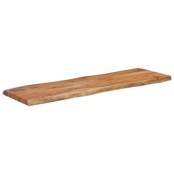 vidaXL lauaplaat 120x40x2,5 cm ristk&uuml;lik akaatsia naturaalne serv