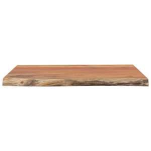 Stolní deska 60 x 60 x 2,5 cm čtverec masivní akácie živá hrana - obrázek 5