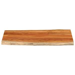 Stolní deska 120x60x2,5cm obdélníková masivní akácie živá hrana - obrázek 3