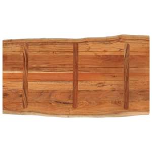 Stolní deska 120x60x2,5cm obdélníková masivní akácie živá hrana - obrázek 5