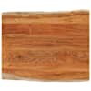 vidaXL lauaplaat 90x80x2,5 cm ristk&uuml;lik akaatsiapuit naturaalne serv