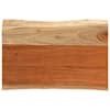 vidaXL lauaplaat 70x40x3,8 cm ristk&uuml;lik akaatsiapuit naturaalne serv