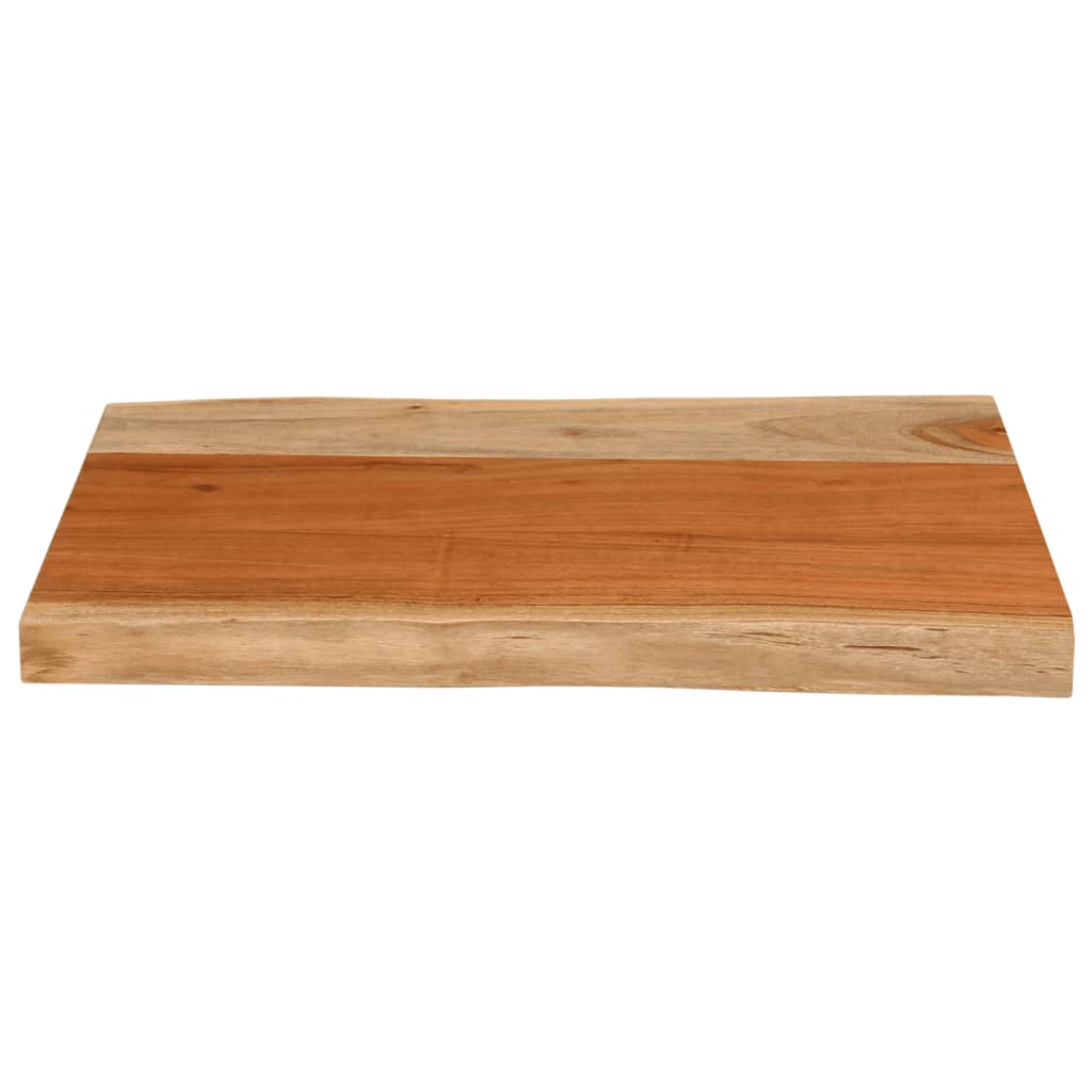 vidaXL Tafelblad rechthoekig natuurlijke rand 70x40x3,8 cm acaciahout bruin, foto 3