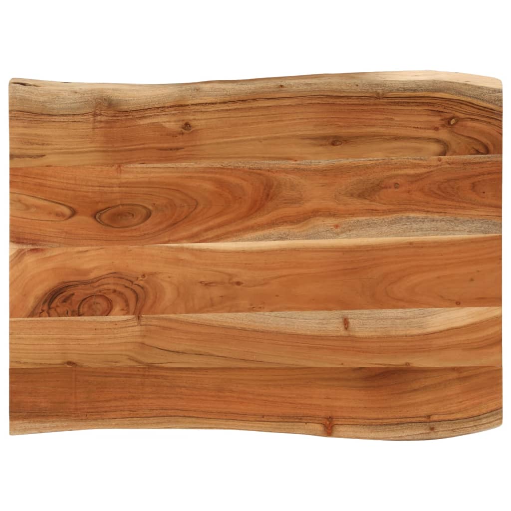 vidaXL Stolní deska 90x60x3,8 cm obdélníková masivní akácie živá hrana