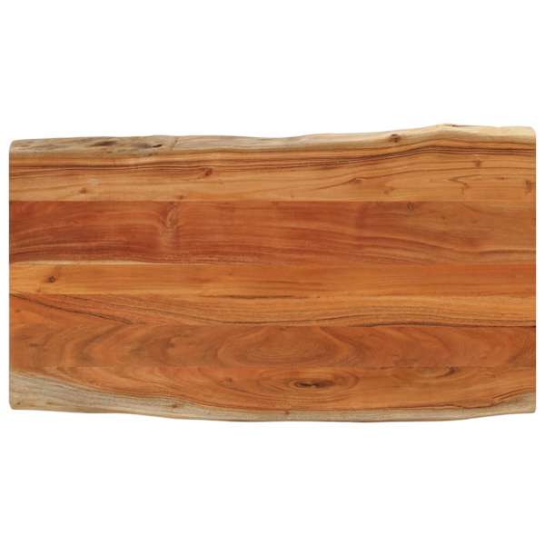 vidaXL lauaplaat 100x60x3,8 cm ristk&uuml;lik akaatsiapuit naturaalne serv