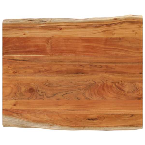vidaXL lauaplaat 100x80x3,8 cm ristk&uuml;lik akaatsiapuit naturaalne serv