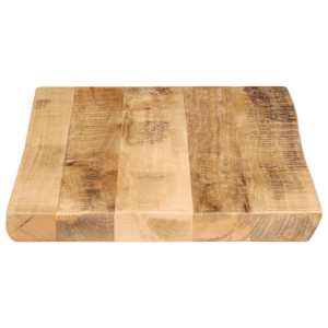 Stolní deska živá hrana 50x40x2,5 cm masivní hrubý mangovník - obrázek 4