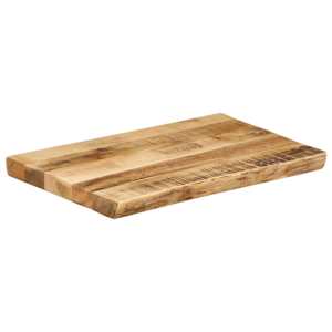Stolní deska živá hrana 60x40x2,5 cm masivní hrubý mangovník - obrázek 2