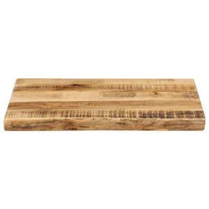 Stolní deska živá hrana 60x40x2,5 cm masivní hrubý mangovník - obrázek 3