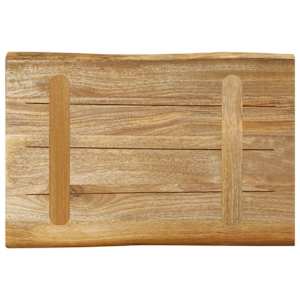 Stolní deska živá hrana 60x40x2,5 cm masivní hrubý mangovník - obrázek 5