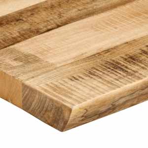 Stolní deska živá hrana 60x40x2,5 cm masivní hrubý mangovník - obrázek 6