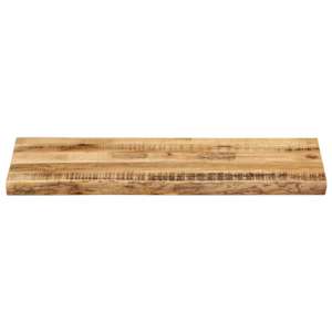 Stolní deska živá hrana 80x40x2,5 cm masivní hrubý mangovník - obrázek 3