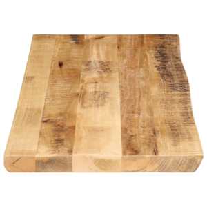Stolní deska živá hrana 100x40x2,5 cm masivní hrubý mangovník - obrázek 4