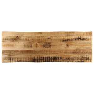 Stolní deska živá hrana 120x40x2,5 cm masivní hrubý mangovník - obrázek 1