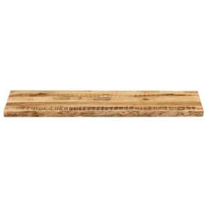 Stolní deska živá hrana 120x40x2,5 cm masivní hrubý mangovník - obrázek 3