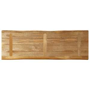 Stolní deska živá hrana 140x40x2,5 cm masivní hrubý mangovník - obrázek 5
