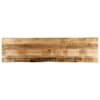vidaXL lauaplaat naturaalse servaga 160x40x2,5 cm t&ouml;&ouml;tlemata mangopuit