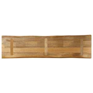 Stolní deska živá hrana 160x40x2,5 cm masivní hrubý mangovník - obrázek 5