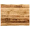 vidaXL lauaplaat naturaalse servaga 70x60x2,5 cm t&ouml;&ouml;tlemata mangopuit