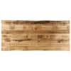 vidaXL lauaplaat naturaalse servaga 140x60x2,5 cm t&ouml;&ouml;tlemata mangopuit