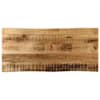 vidaXL lauaplaat naturaalse servaga 100x40x3,8 cm t&ouml;&ouml;tlemata mangopuit