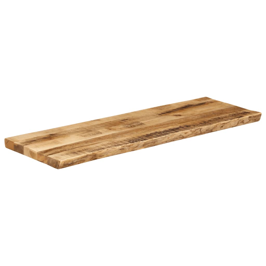 vidaXL Stolová doska živá hrana 110x40x3,8 cm masívny surový mangovník