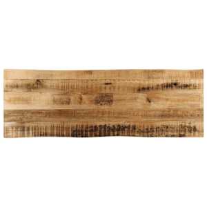 Stolní deska živá hrana 120x40x3,8 cm masivní hrubý mangovník - obrázek 1