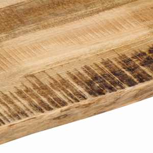Stolní deska živá hrana 120x40x3,8 cm masivní hrubý mangovník - obrázek 7