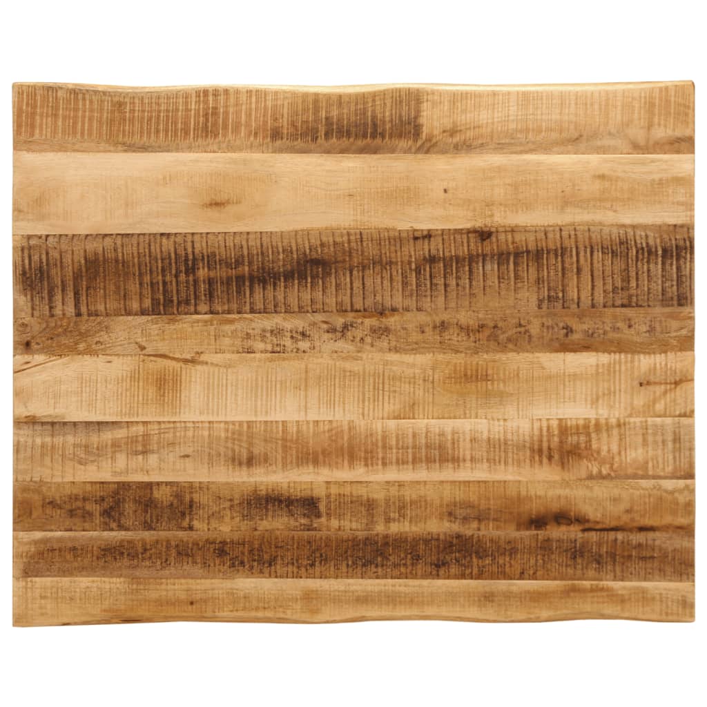 vidaXL Blat de masă contur organic 110x80x3,8 cm lemn masiv mango brut