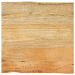 Stolní deska 40 x 40 x 2,5 cm živá hrana mangovníkové dřevo - obrázek 2