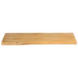 Stolní deska 80 x 40 x 2,5 cm živá hrana mangovníkové dřevo - obrázek 3