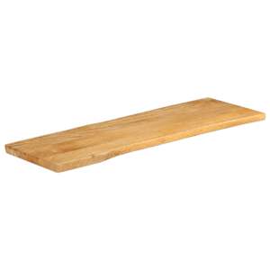 Stolní deska 110 x 40 x 2,5 cm živá hrana mangovníkové dřevo - obrázek 2