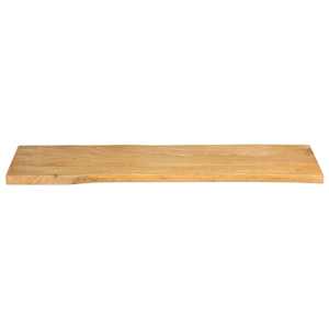 Stolní deska 110 x 40 x 2,5 cm živá hrana mangovníkové dřevo - obrázek 3