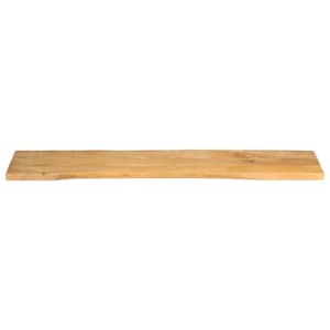 Stolní deska 160 x 40 x 2,5 cm živá hrana mangovníkové dřevo - obrázek 3