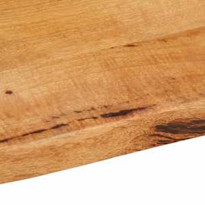 Stolní deska 90 x 60 x 2,5 cm živá hrana mangovníkové dřevo - obrázek 7