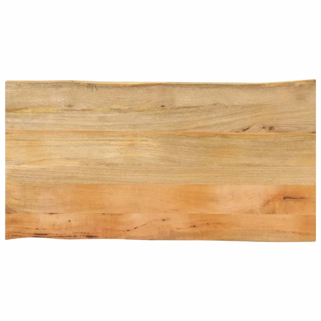 vidaXL Stolní deska 100 x 60 x 2,5 cm živá hrana mangovníkové dřevo