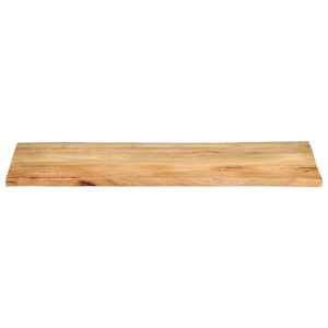 Stolní deska 140 x 60 x 2,5 cm živá hrana mangovníkové dřevo - obrázek 3