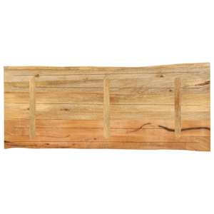 Stolní deska 140 x 60 x 2,5 cm živá hrana mangovníkové dřevo - obrázek 5
