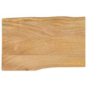 vidaXL lauaplaat, 60 x 40 x 3,8 cm, naturaalsete servadega, mangopuit
