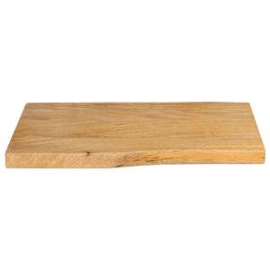 Stolní deska 60 x 40 x 3,8 cm živá hrana mangovníkové dřevo - obrázek 3