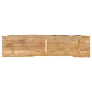 Stolní deska 180 x 40 x 3,8 cm živá hrana mangovníkové dřevo - obrázek 5